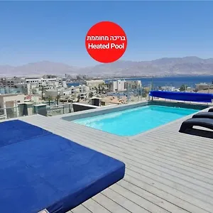  דירה 3 Bdr Penthouse With Red Sea View- By Amdar